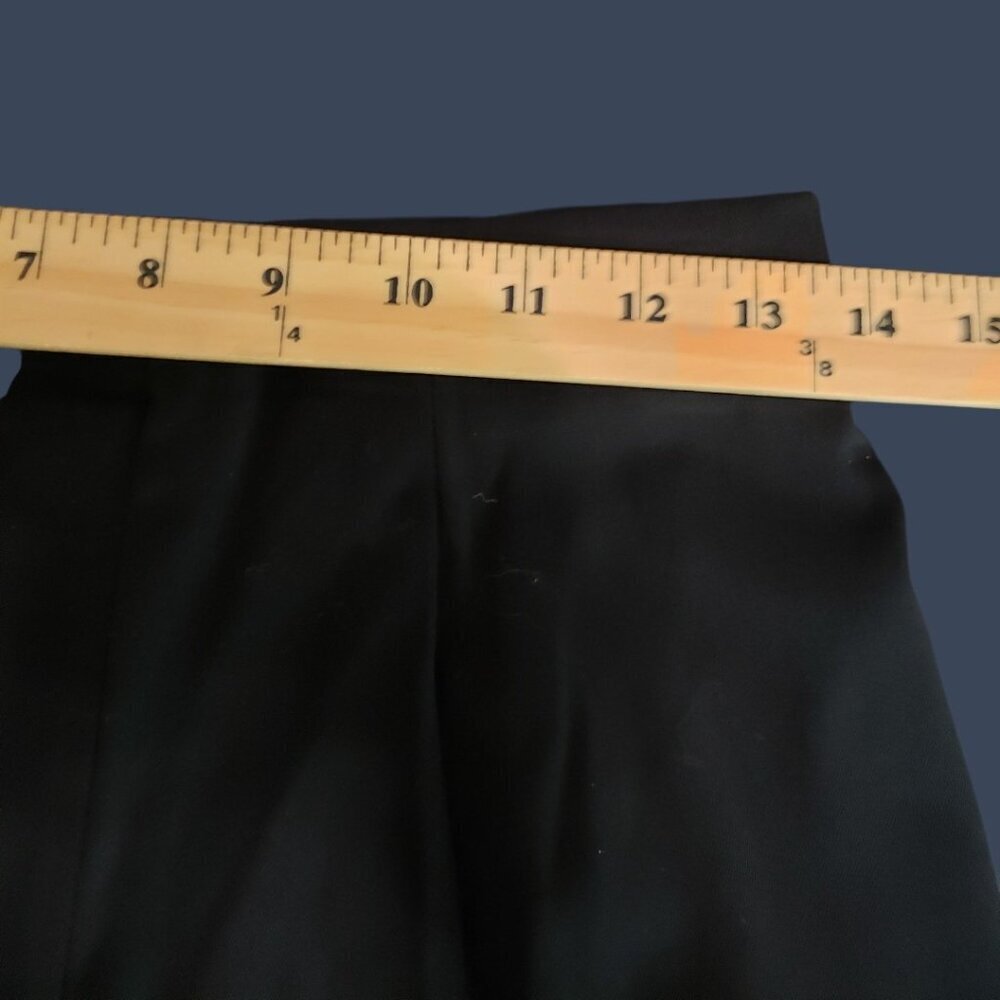 Briggs NY Womens Pleated Straight Dress Pants Black Size 8 - Picture 5 of 16